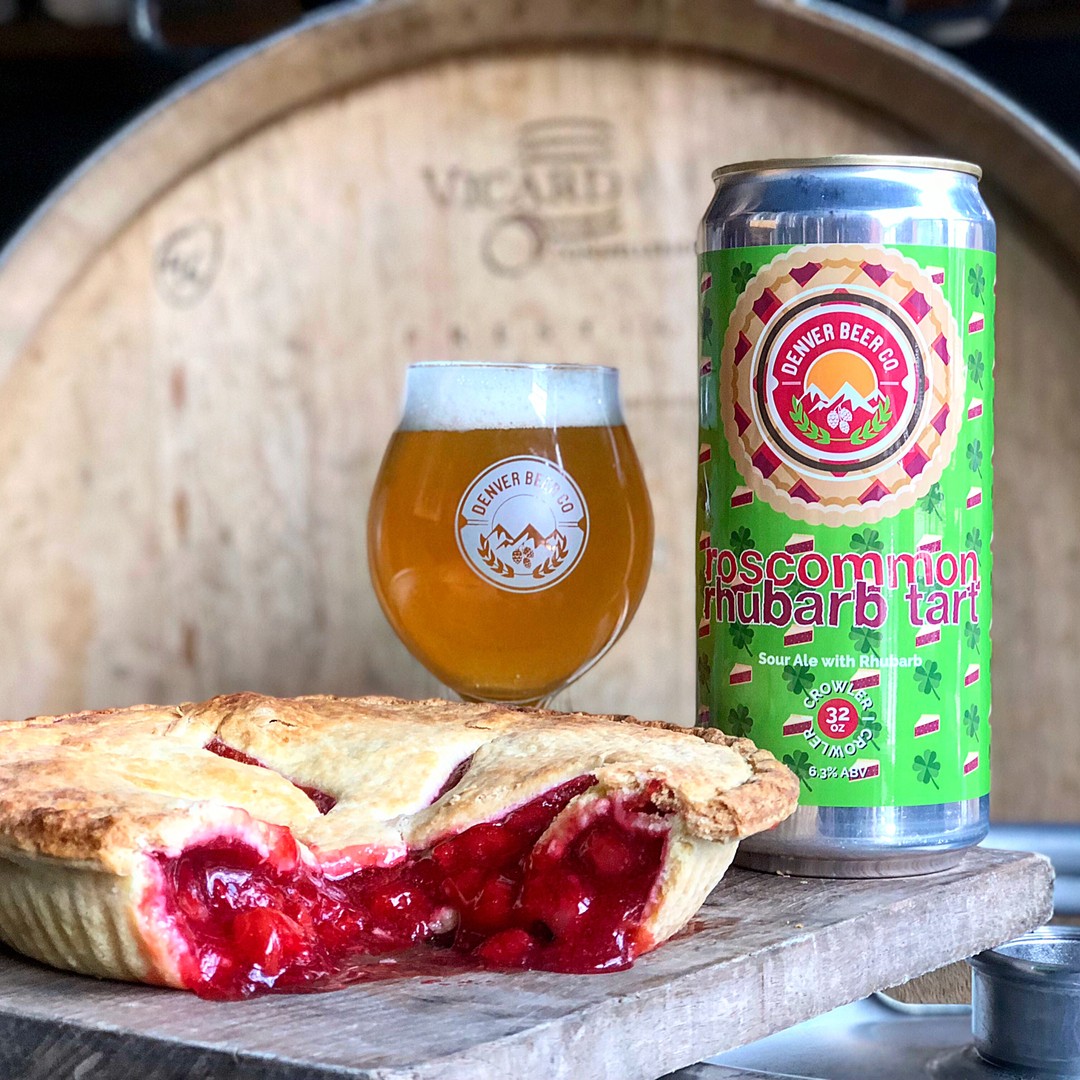 Warning: Our Roscommon Rhubarb Tart might make you prone to shenanigans and malarky. Available at our taprooms 3/14 with ONLY 100 limited edition crowlers. This interpretation of a traditional Irish dessert is the perfect fruity stout alternative to celebrate your favorite Irish holiday. Munich and biscuit malts recreate a crust-like base but rhubarb shines in this tart and refreshing fermented dessert adaptation.