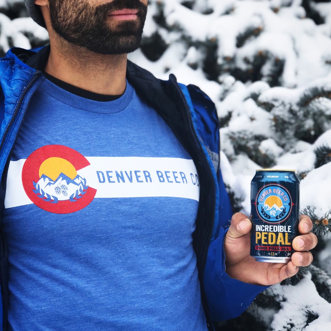 We get 303+ days of sunshine in Colorado, so we enjoy the occasional snow storm when we get to spend it with good beer in snow-covered mountains!