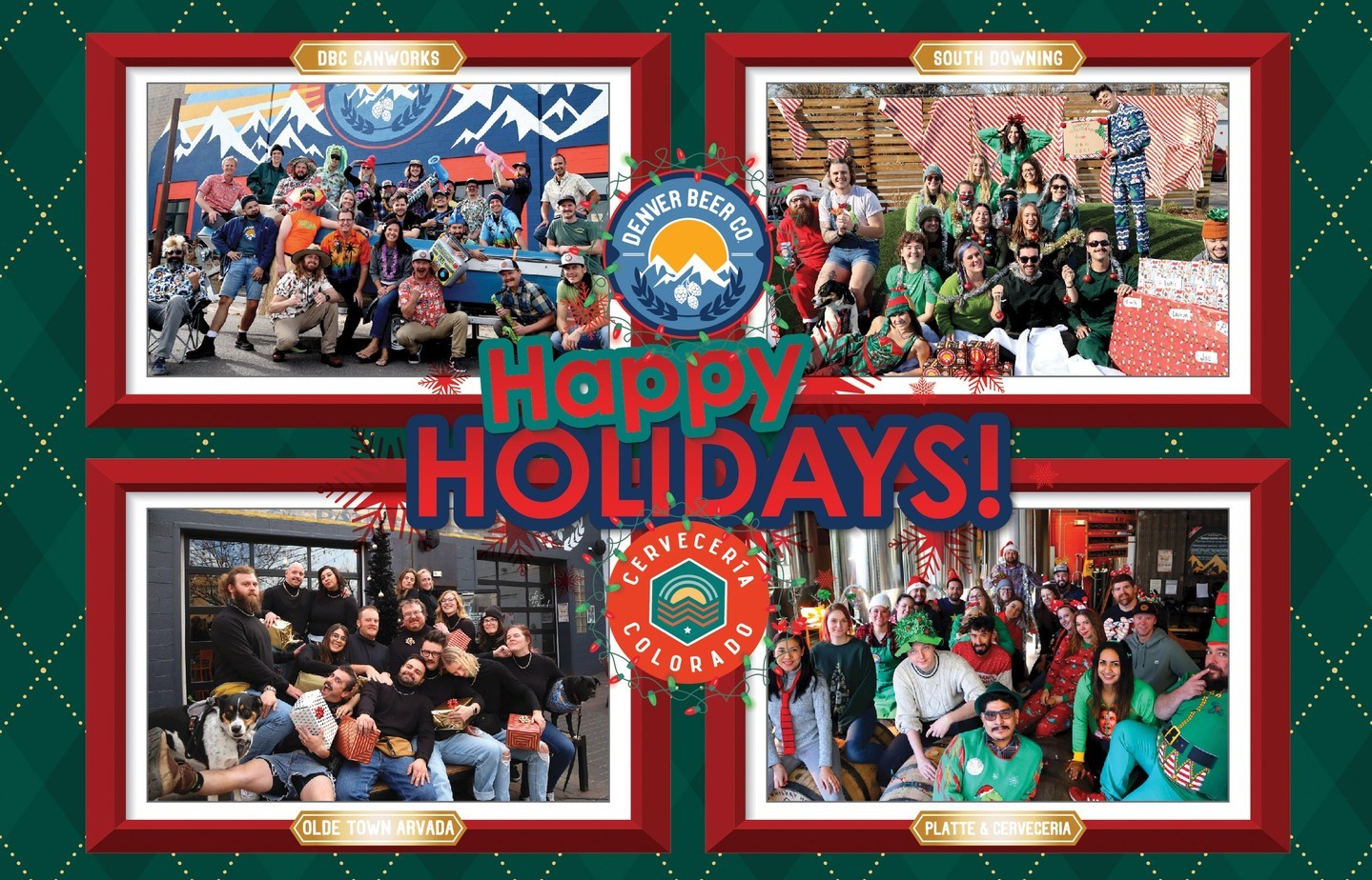 Happy Holidays, from our family to yours.⁠⁠-Cheers!