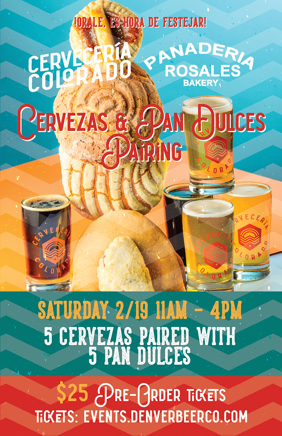 Cerveceria Colorado Pan Dulce Pairing Denver Beer Company