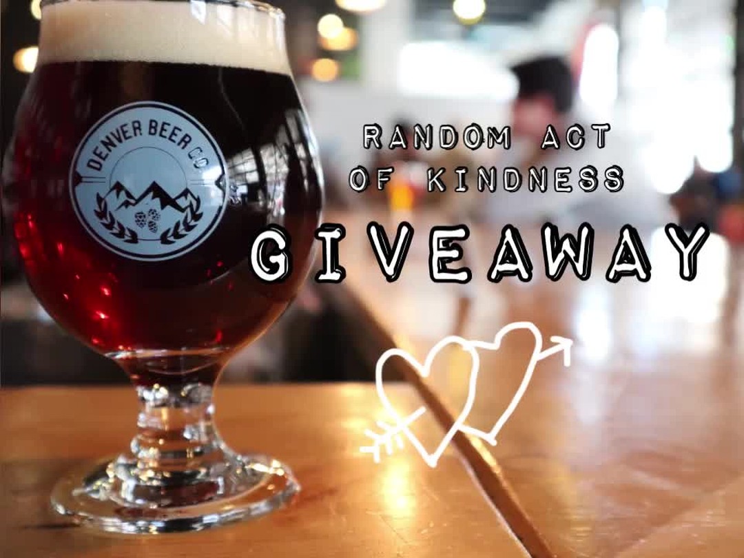 GIVEAWAY!⁠⁠�It's Random Acts of Kindness Week!⁠�The kindest thing you can do, in our opinion, is buy someone a beer!⁠⁠As OUR act of kindness, we'll give one lucky follower, and their tagged friend, a $25 gift card to DBC!⁠⁠�Here's how to enter:⁠⁠1. �Tag a friend you want to share a pint with this week in the comments.⁠2. In your comment, include which DBC beer is your fave!⁠3. �Make sure you're following @denverbeerco on Instagram.⁠⁠Limit 3 entries per individual.⁠Giveaway running February 15th through February 17th and ending at 11:59 PM MT on February 17th. Winner will be notified via Instagram direct message. US only and must be 21+ to enter. Giveaway not affiliated with Instagram.
