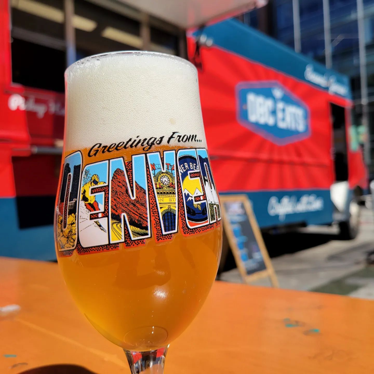 "Denver is the Napa Valley of beer." -@senatorhick But also try the DBC Eats smoked chicken wings, you'll be missing out if you skip em!