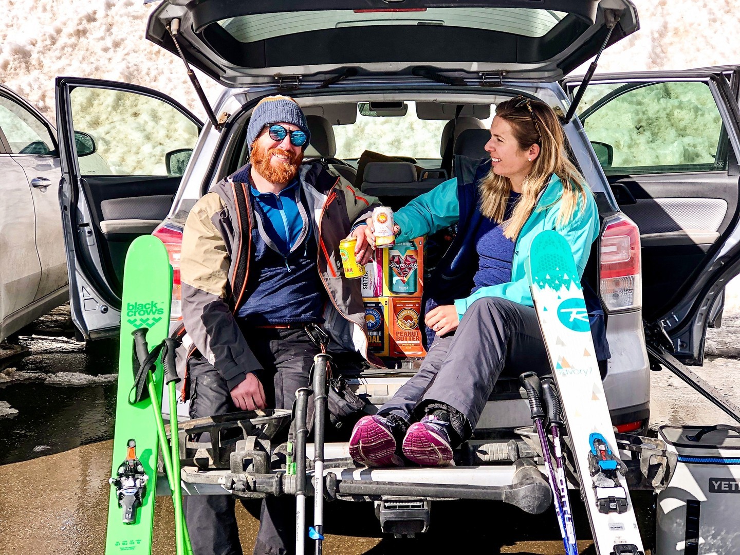 There are still a few spring ski days left, and those who know how to shred the corn also know how to savor the season.�Do you ski in a T-shirt? Shorts? Either way, it's sunscreen season! ��