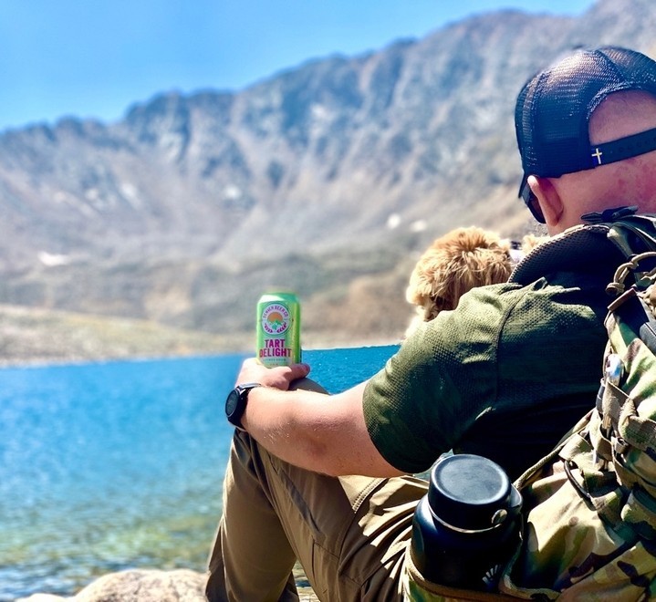 Going to the mountains this weekend? ⁠⁠Probably gonna be traffic, so hit the liquor store early while the shelves are full, and get up there and find your quiet place. ⁠⁠Tag your mountain buddy.