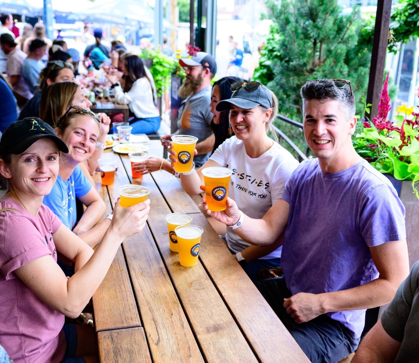 Winter this morning, Beergarden weather this afternoon!⁠⁠Colorado, you crazy!