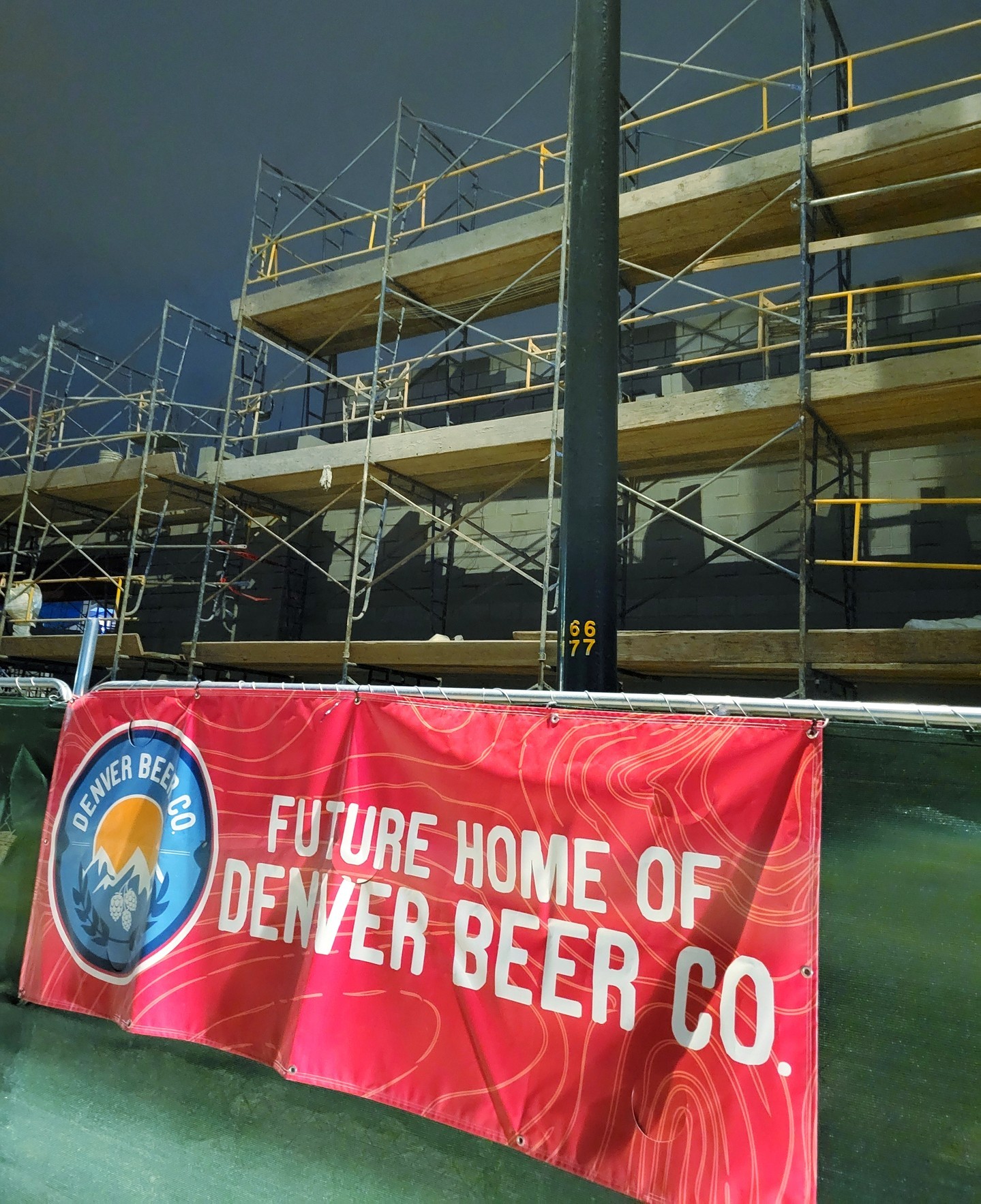 Progress! The walls are going up in Lowry.⁠⁠We can't wait for summer nights in the beergarden with friends and neighbors. ⁠⁠Tag your neighbor!